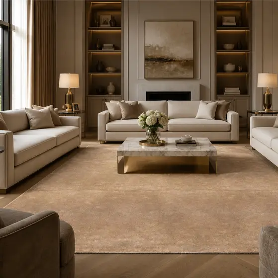 Luxury Rug in a Celebrity Home USA